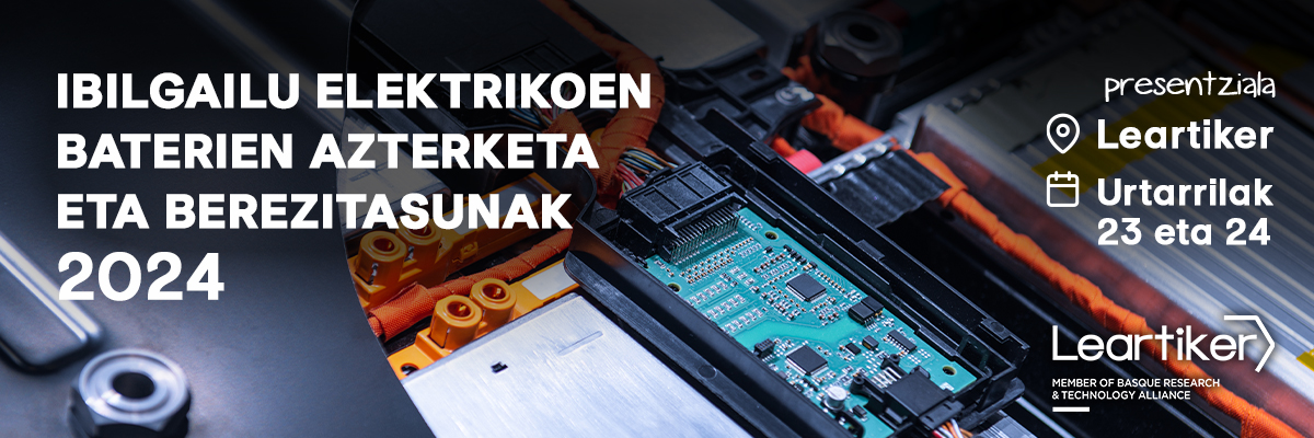 IBILGAILU ELEKTRIKOEN BATERIEN AZTERKETA ETA BEREZITASUNAK